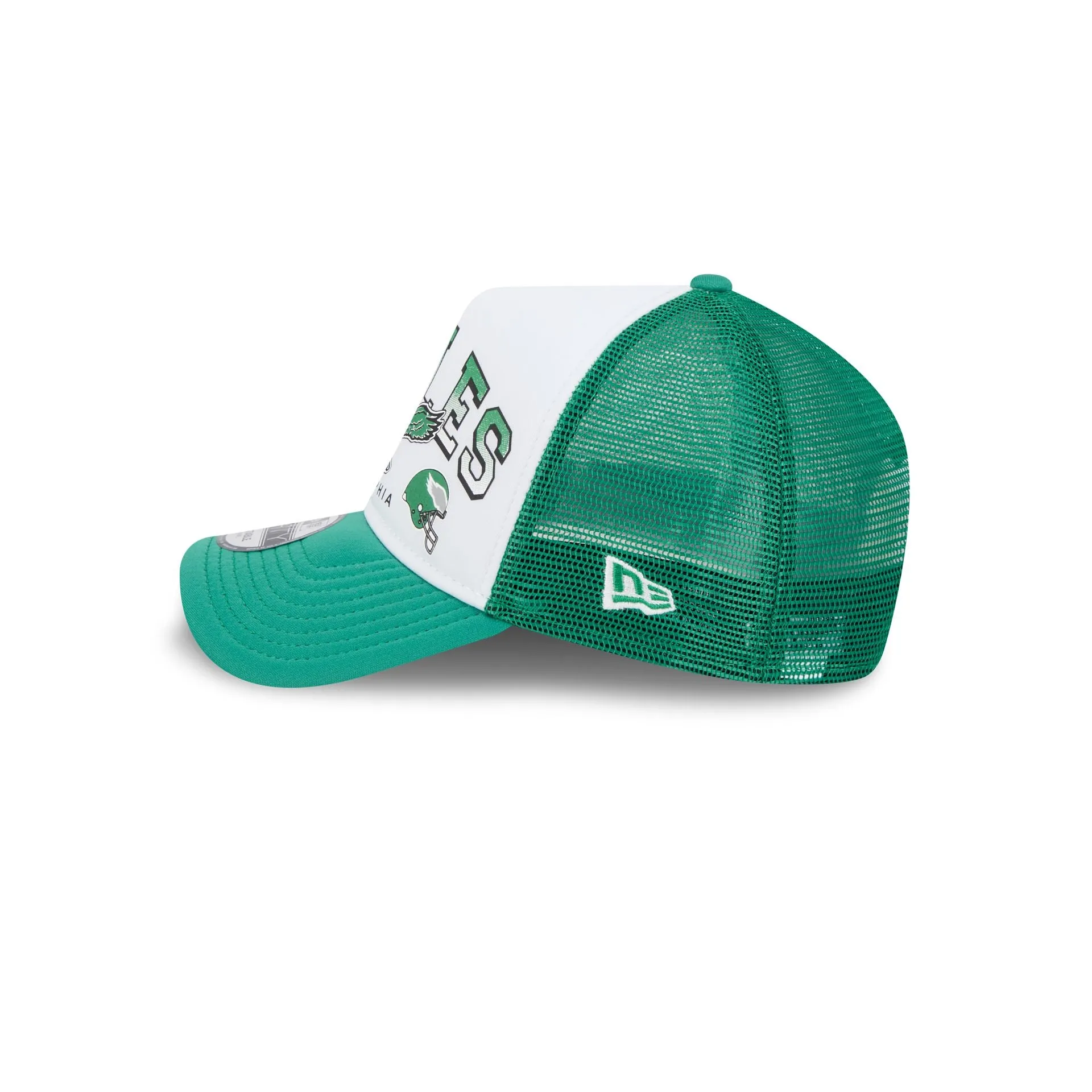Philadelphia Eagles Sport Classics 9FORTY A-Frame Trucker Hat sold by New Era product image thumbnail 4