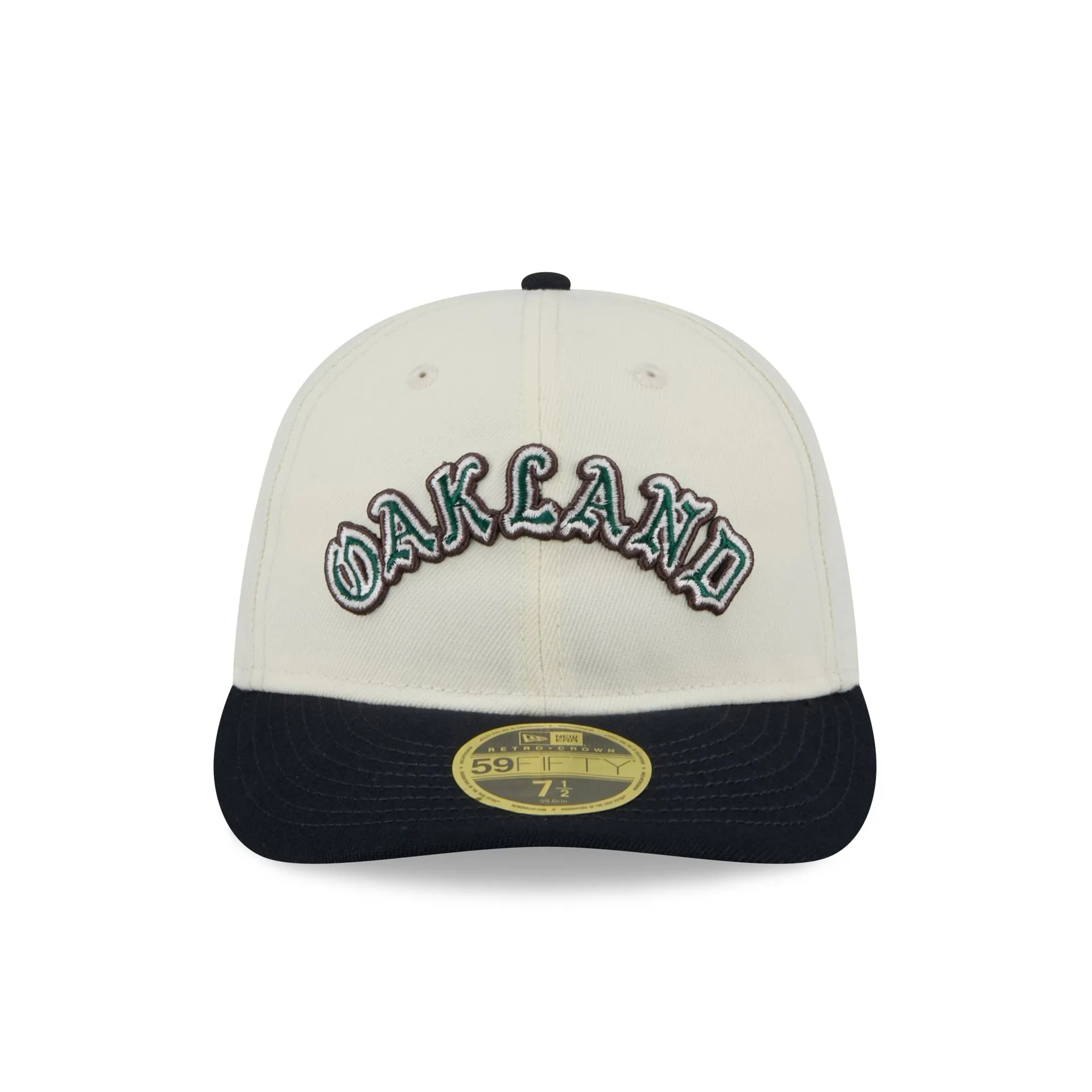 Oakland Athletics Forest Visor Retro Crown 9FIFTY Adjustable Hat sold by New Era product image thumbnail 2