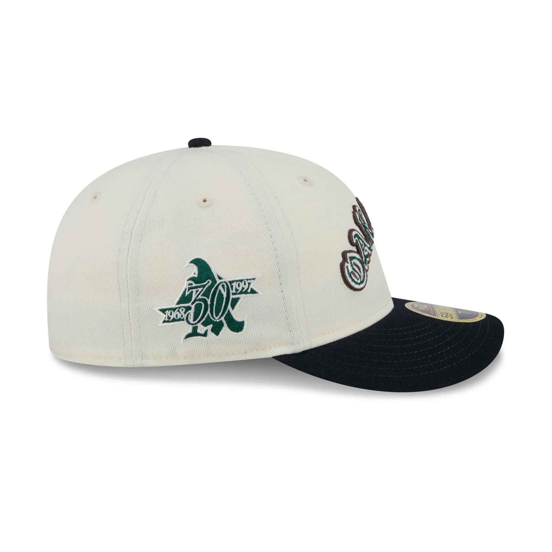 Oakland Athletics Forest Visor Retro Crown 9FIFTY Adjustable Hat sold by New Era product image thumbnail 4