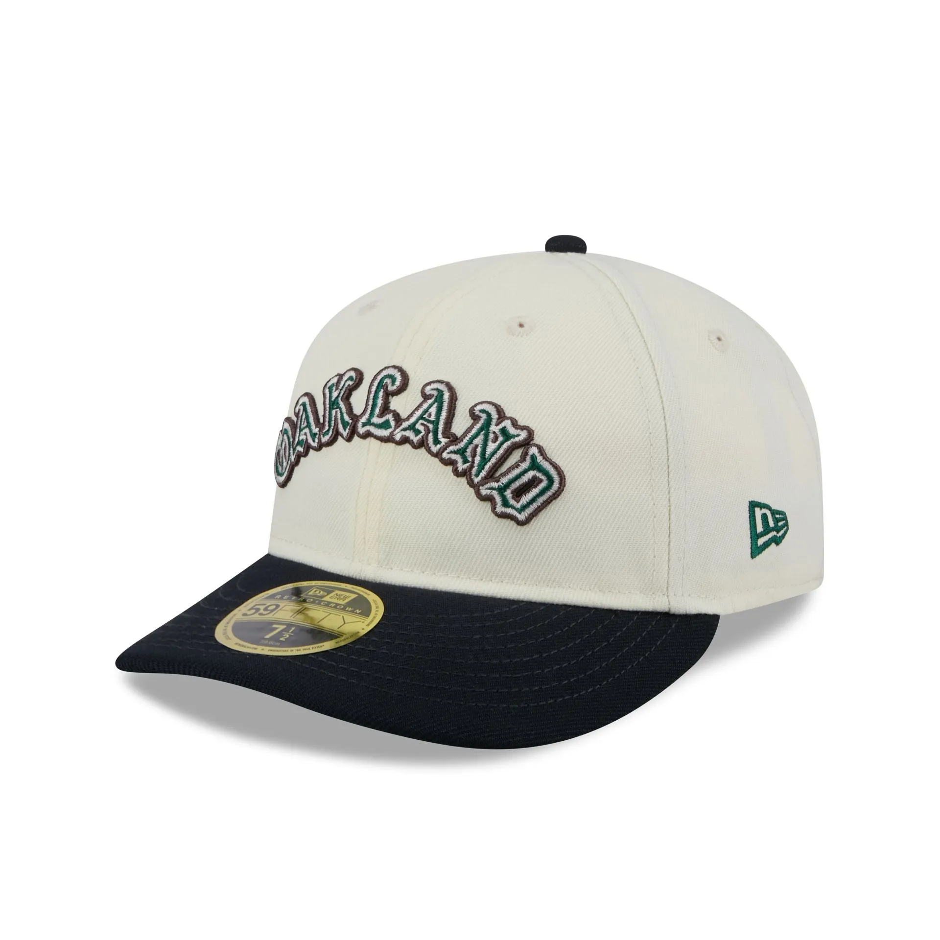 Oakland Athletics Forest Visor Retro Crown 9FIFTY Adjustable Hat sold by New Era product image thumbnail 3