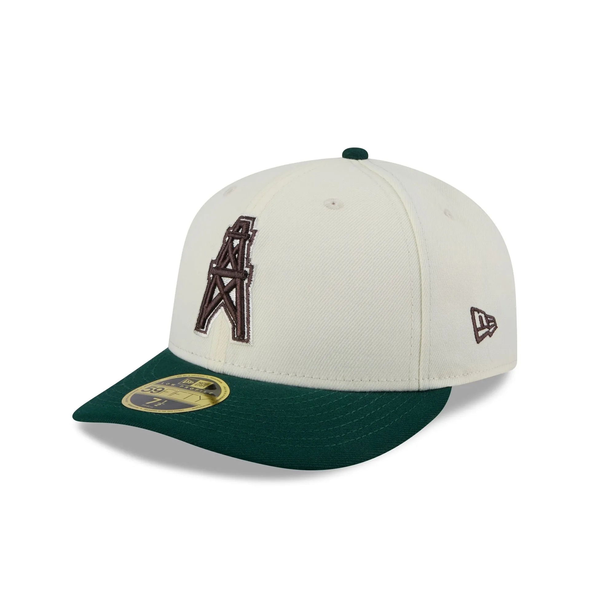 Oilers Mahogany Dust Low Profile 59FIFTY Fitted Hat sold by New Era product image thumbnail 3