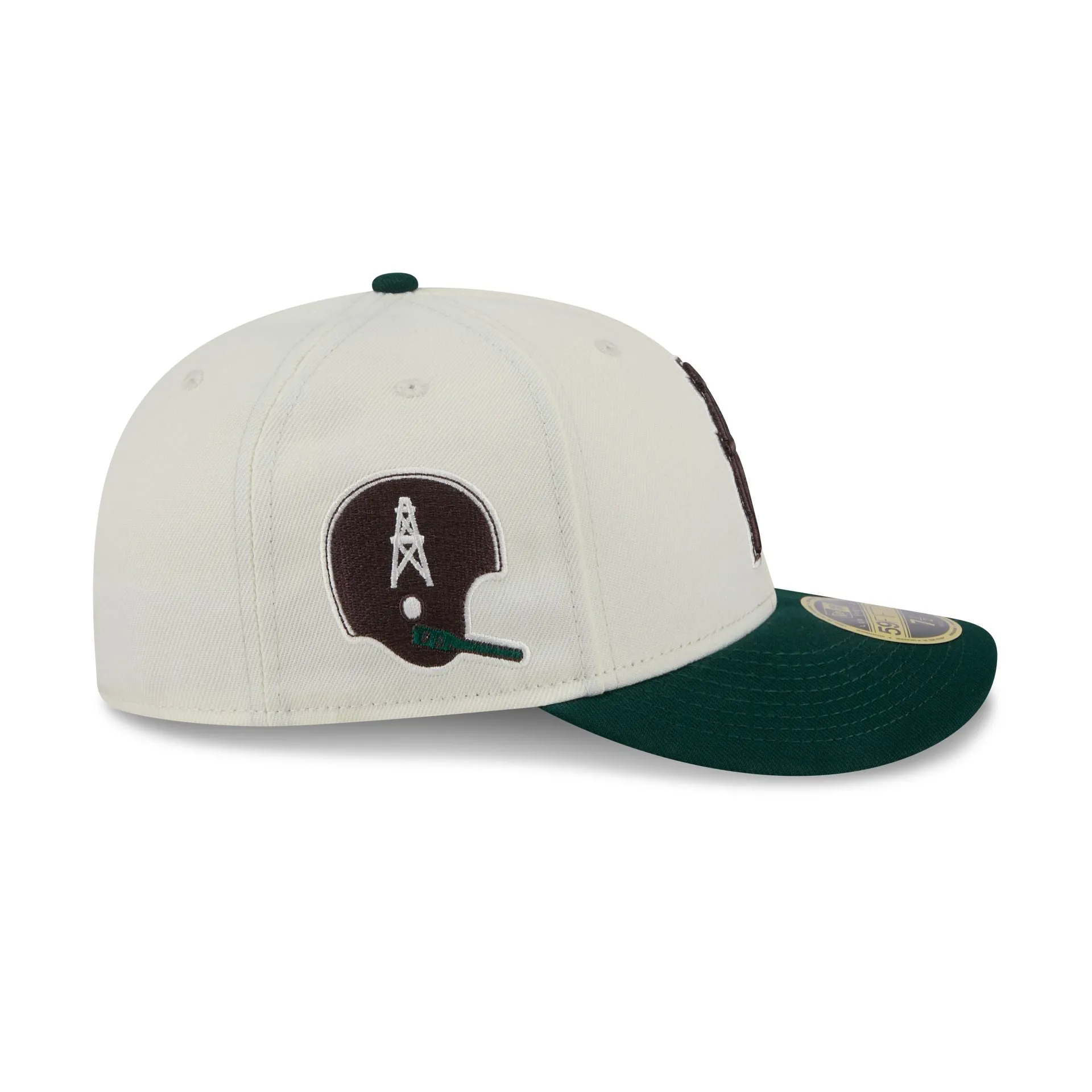 Oilers Mahogany Dust Low Profile 59FIFTY Fitted Hat sold by New Era product image thumbnail 4