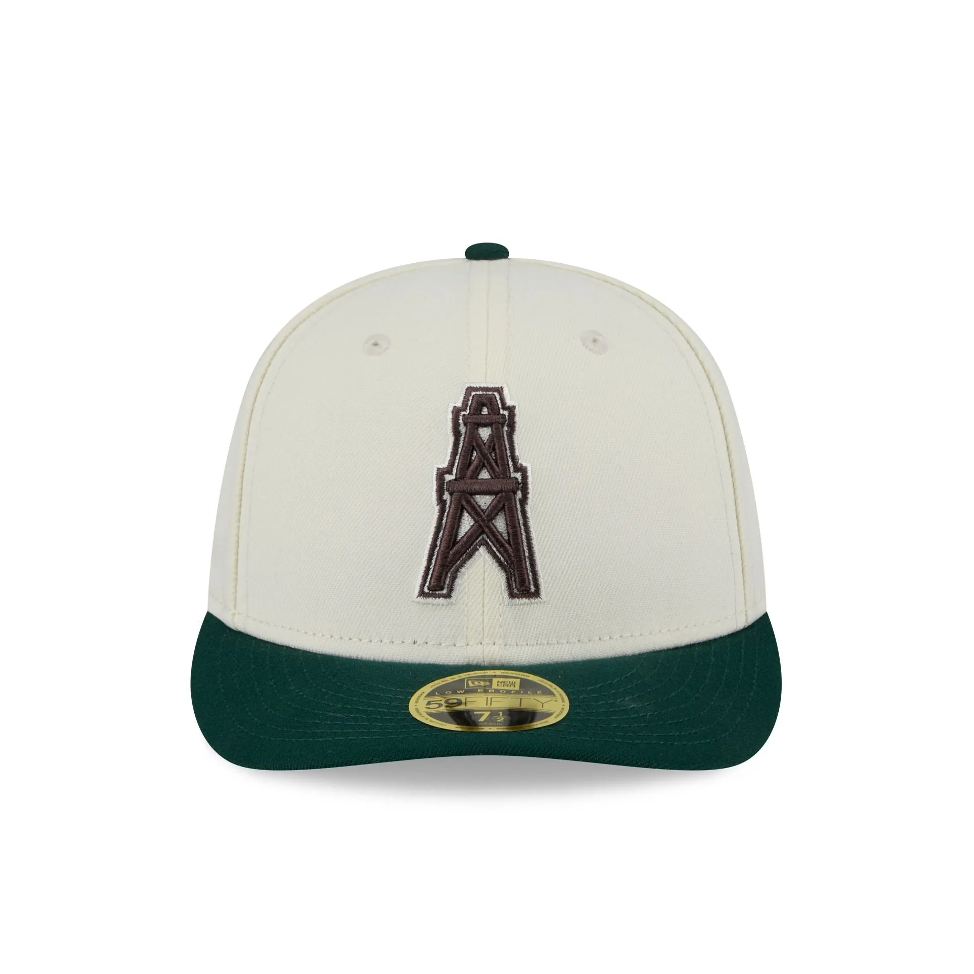 Oilers Mahogany Dust Low Profile 59FIFTY Fitted Hat sold by New Era product image thumbnail 2