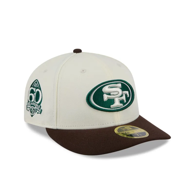 San Francisco 49ers Mahogany Dust Low Profile 59FIFTY Fitted Hat sold by New Era