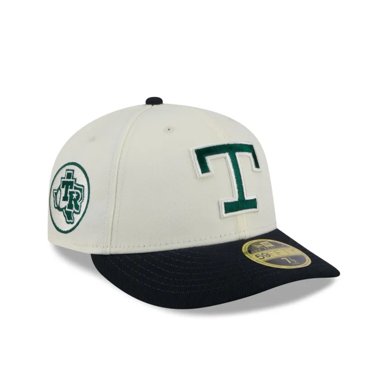 Texas Rangers Mahogany Dust Low Profile 59FIFTY Fitted Hat sold by New Era