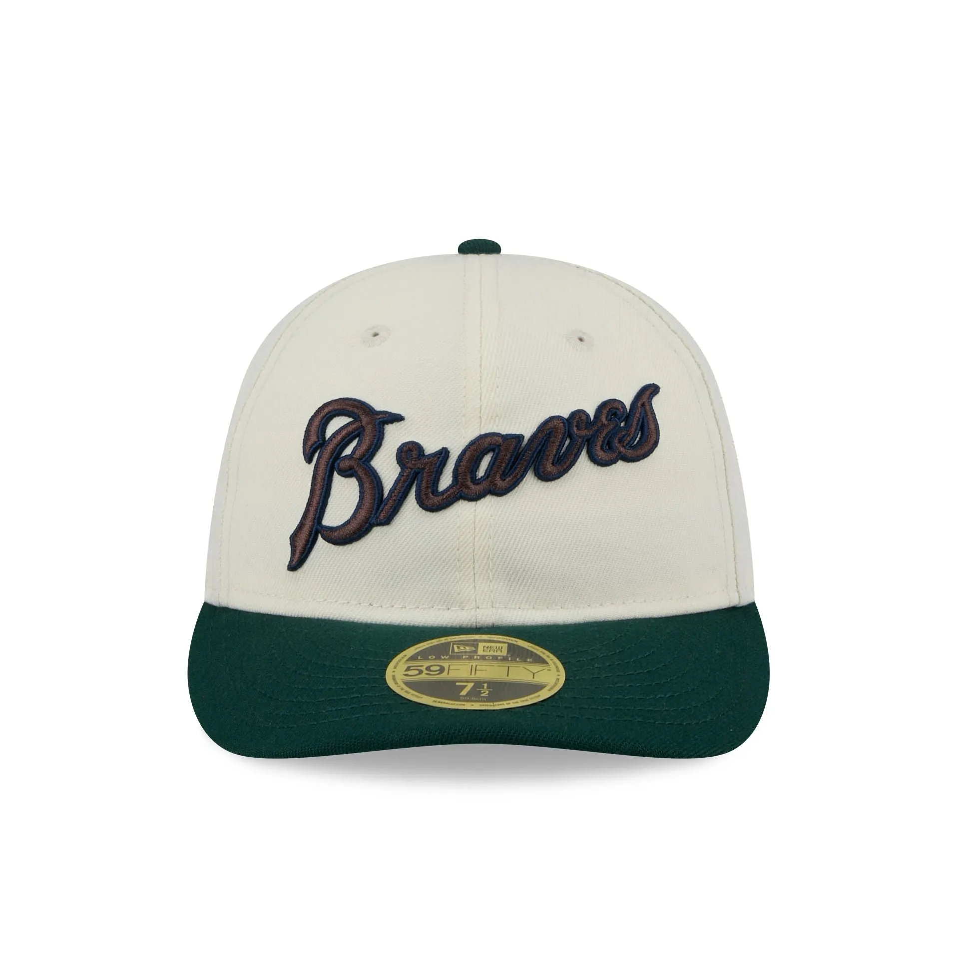 Atlanta Braves Forest Visor Retro Crown 9FIFTY Adjustable Hat sold by New Era product image thumbnail 2