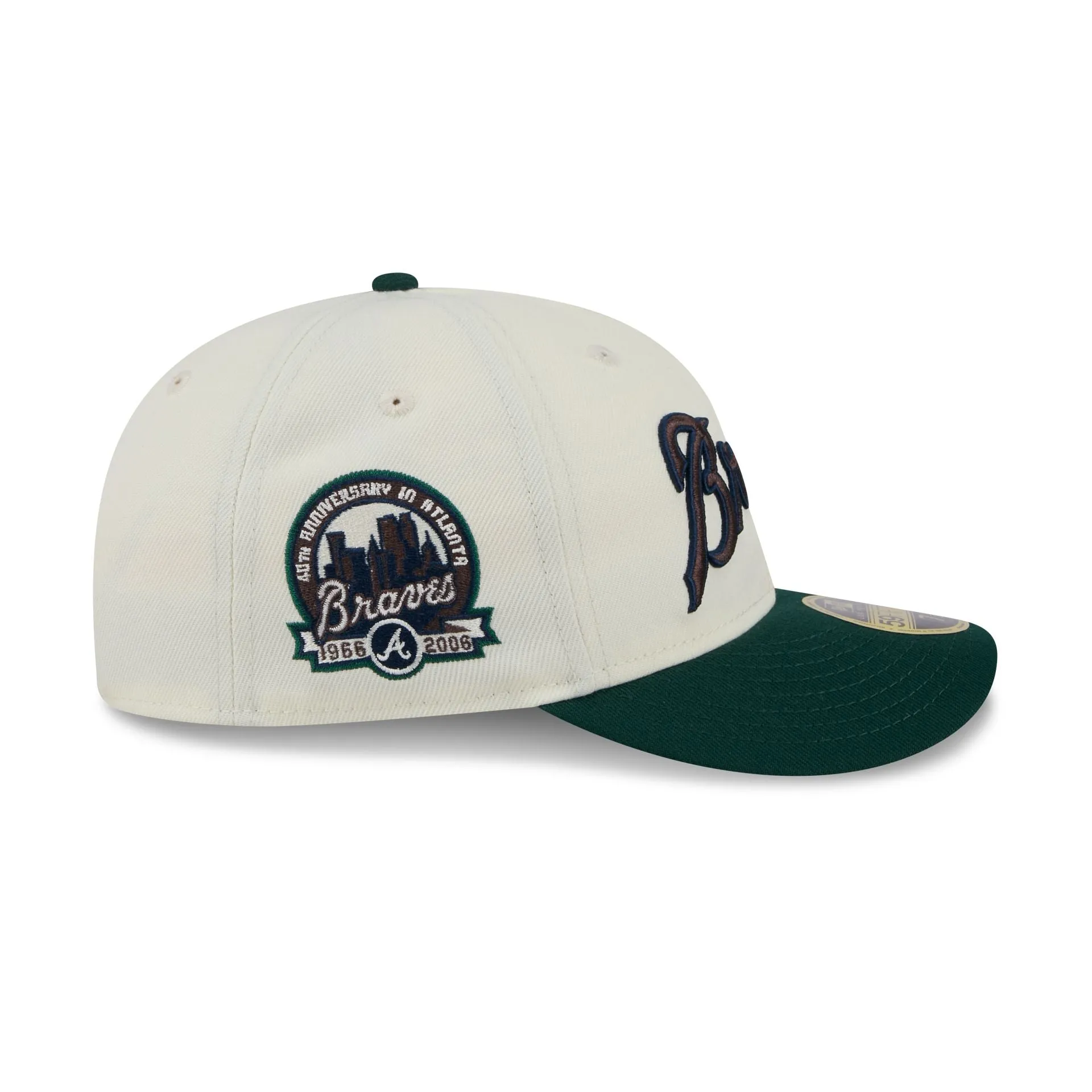 Atlanta Braves Forest Visor Retro Crown 9FIFTY Adjustable Hat sold by New Era product image thumbnail 4