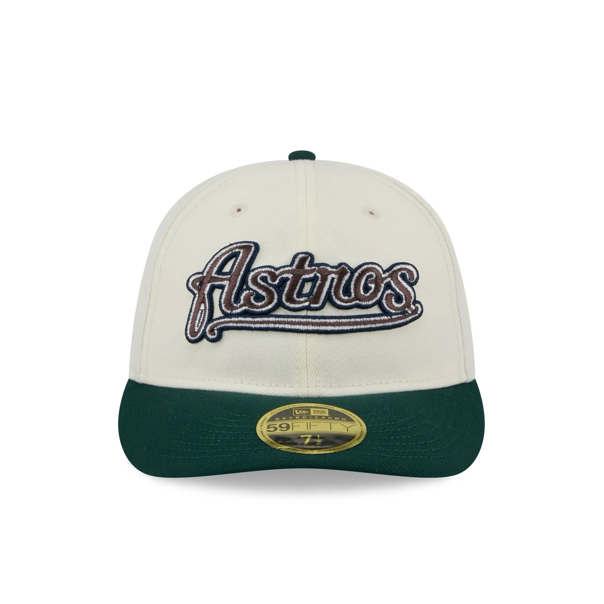 Houston Astros Forest Visor Retro Crown 9FIFTY Adjustable Hat sold by New Era product image thumbnail 2