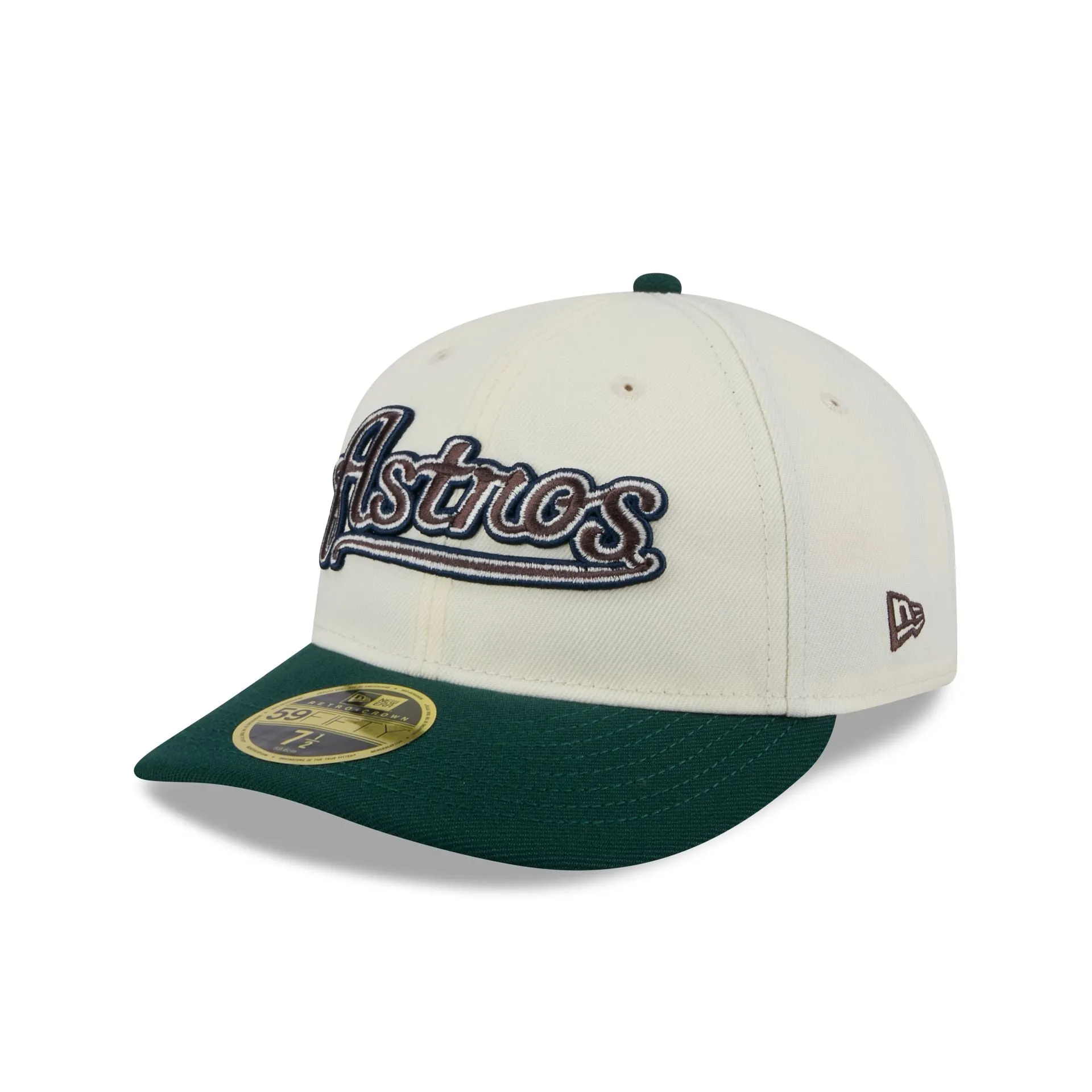Houston Astros Forest Visor Retro Crown 9FIFTY Adjustable Hat sold by New Era product image thumbnail 3