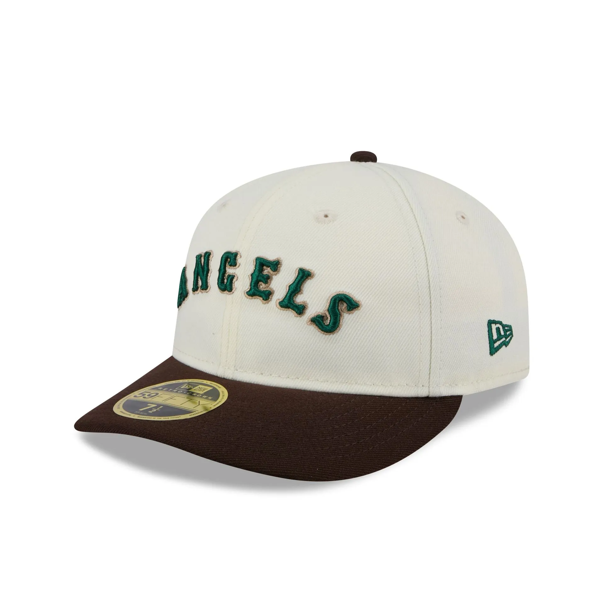 Los Angeles Angels Forest Visor Retro Crown 9FIFTY Adjustable Hat sold by New Era product image thumbnail 3