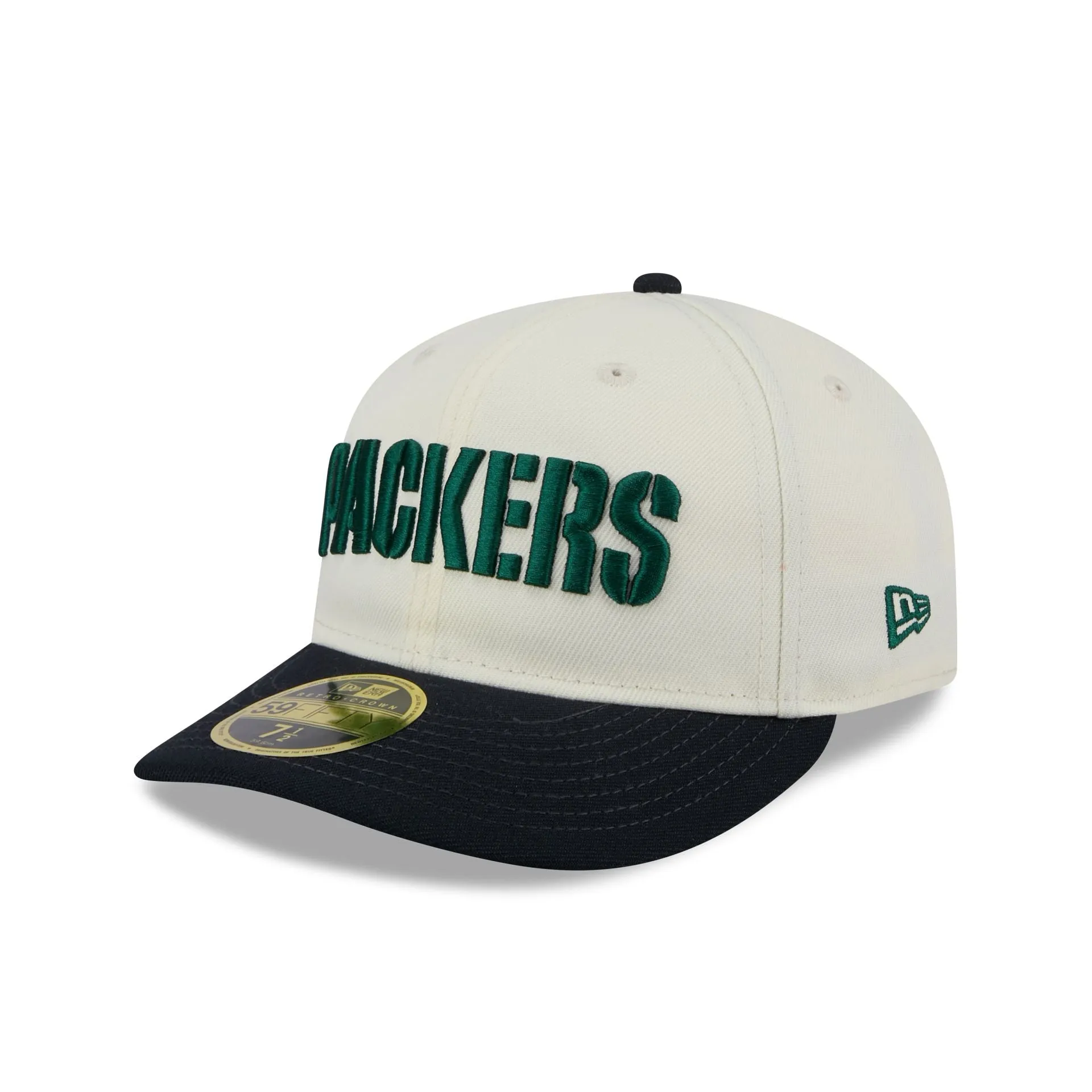 Green Bay Packers Forest Visor Retro Crown 9FIFTY Adjustable Hat sold by New Era product image thumbnail 3