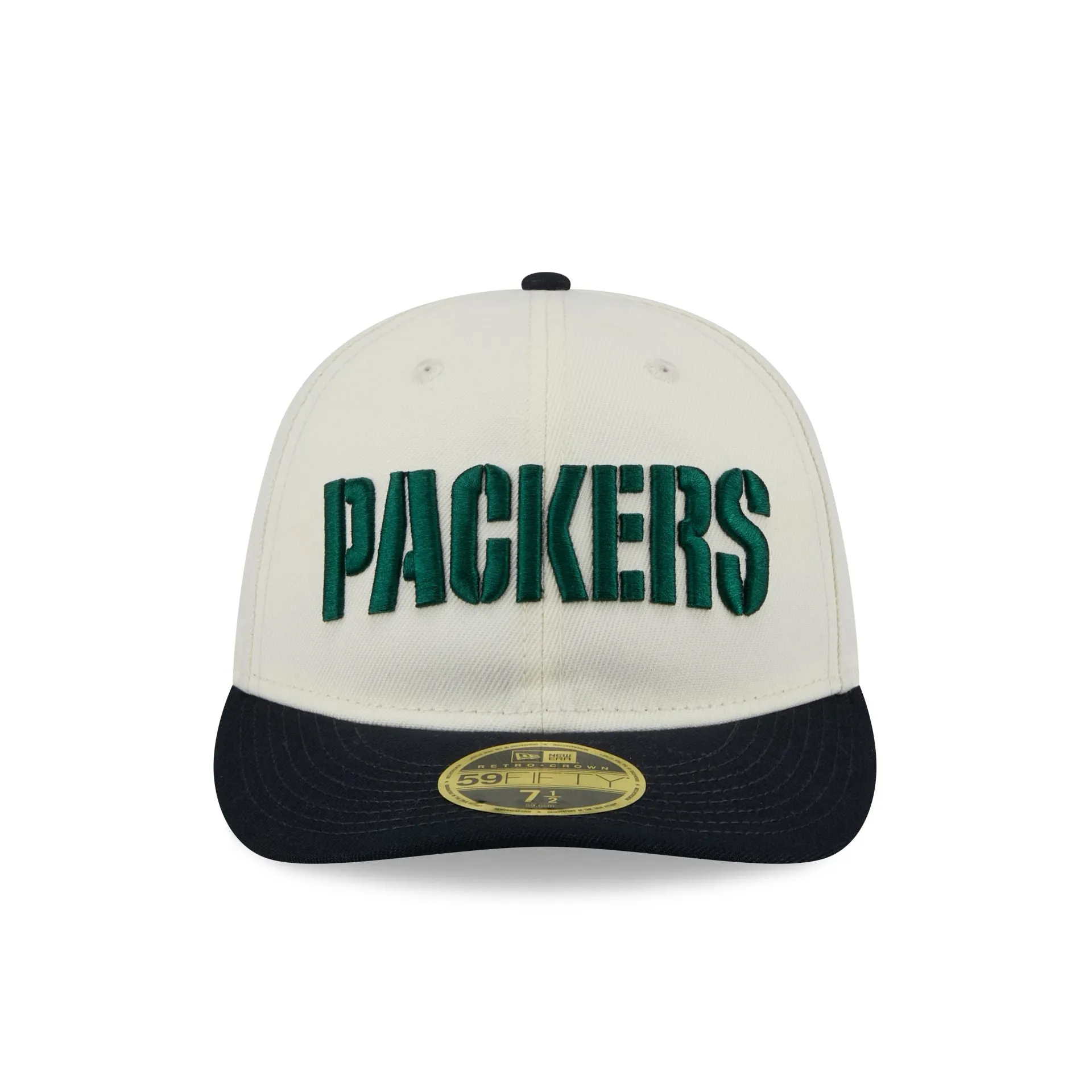 Green Bay Packers Forest Visor Retro Crown 9FIFTY Adjustable Hat sold by New Era product image thumbnail 2