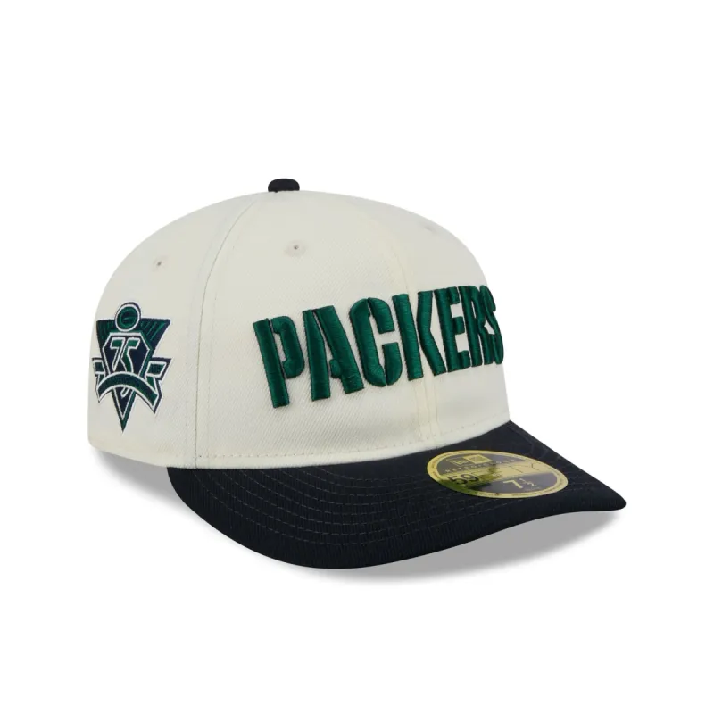 Green Bay Packers Forest Visor Retro Crown 9FIFTY Adjustable Hat sold by New Era