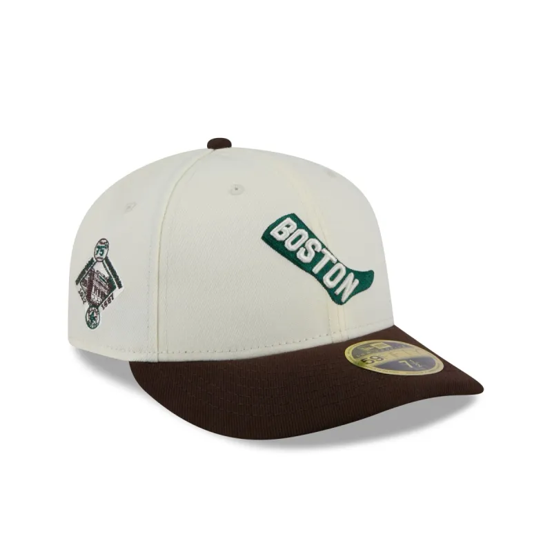 Boston Red Sox Mahogany Dust Low Profile 59FIFTY Fitted Hat sold by New Era
