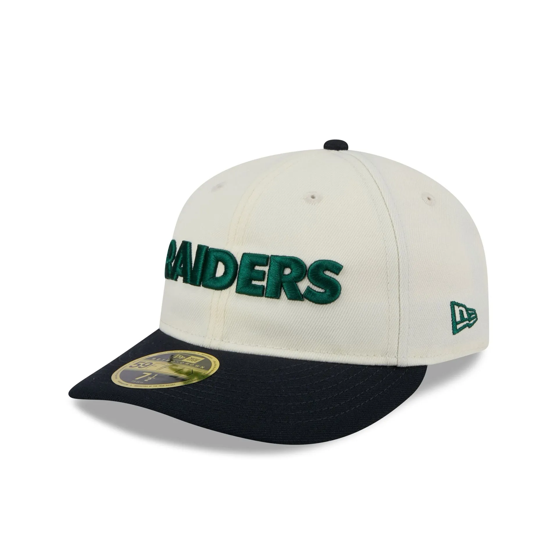 Las Vegas Raiders Forest Visor Retro Crown 9FIFTY Adjustable Hat sold by New Era product image thumbnail 3