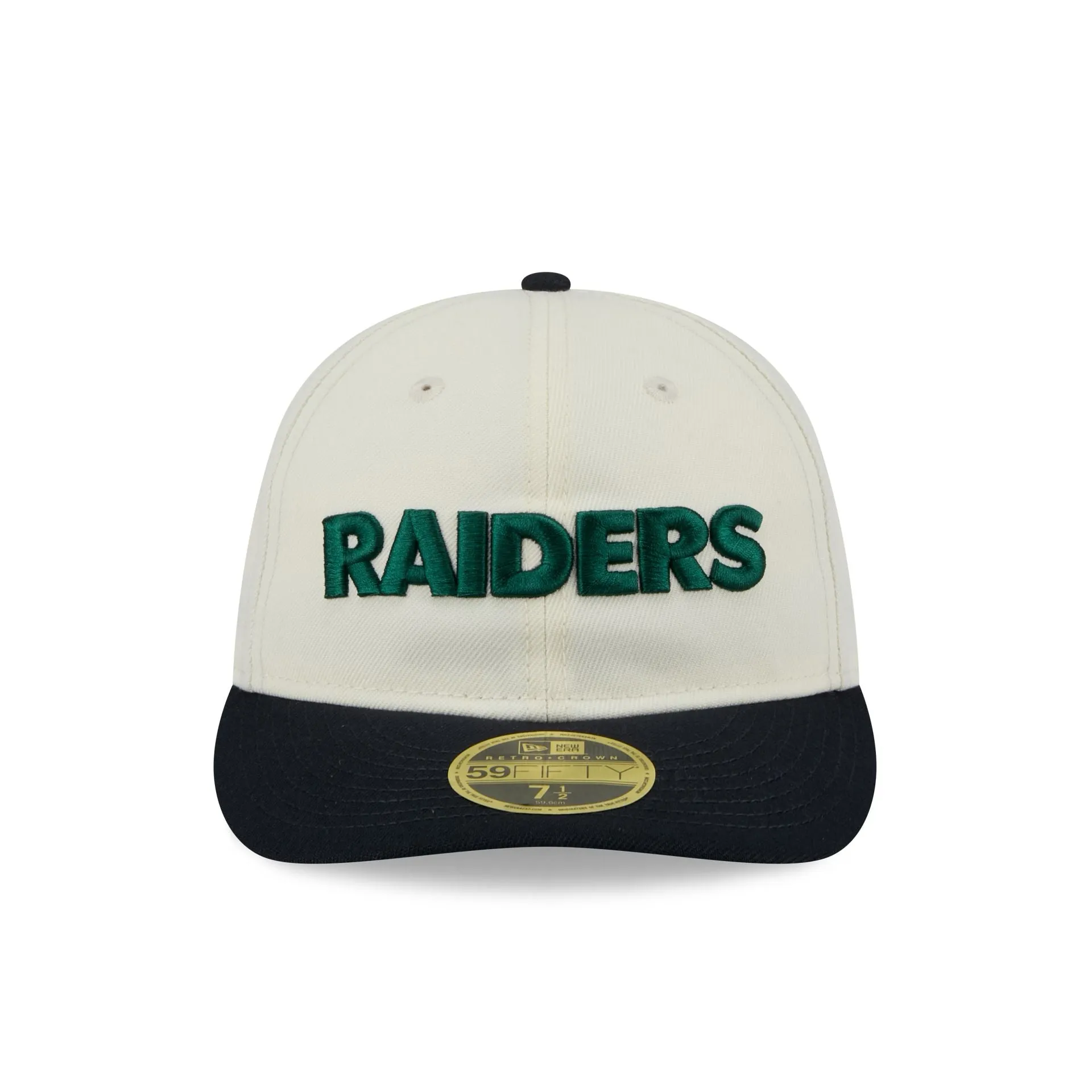 Las Vegas Raiders Forest Visor Retro Crown 9FIFTY Adjustable Hat sold by New Era product image thumbnail 2
