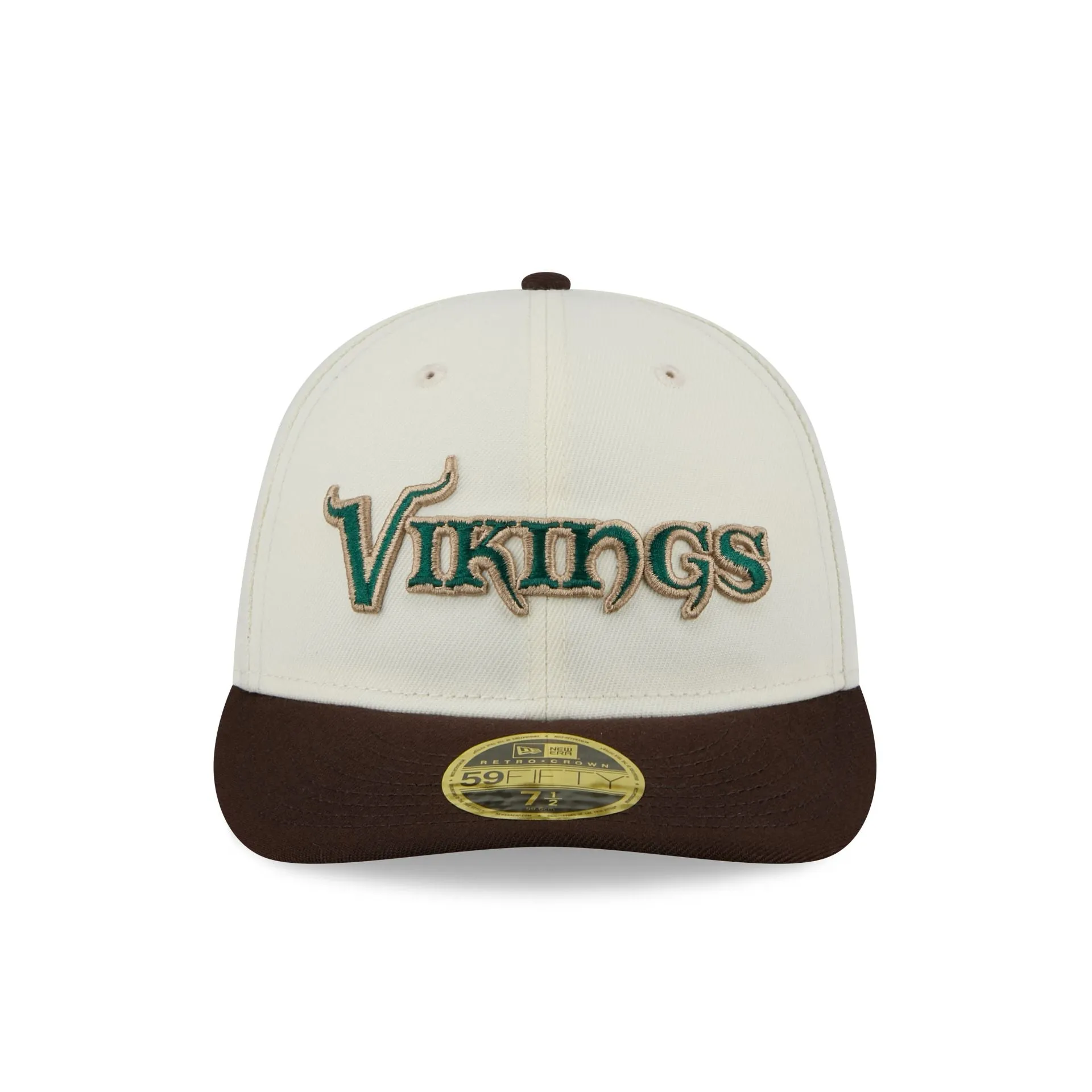 Minnesota Vikings Forest Visor Retro Crown 9FIFTY Adjustable Hat sold by New Era product image thumbnail 2