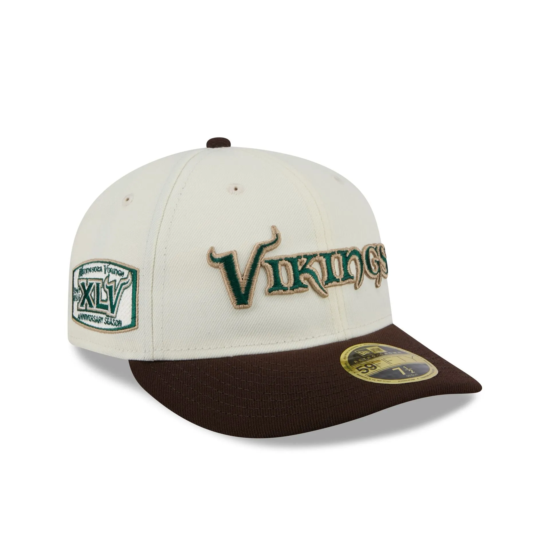 Minnesota Vikings Forest Visor Retro Crown 9FIFTY Adjustable Hat sold by New Era