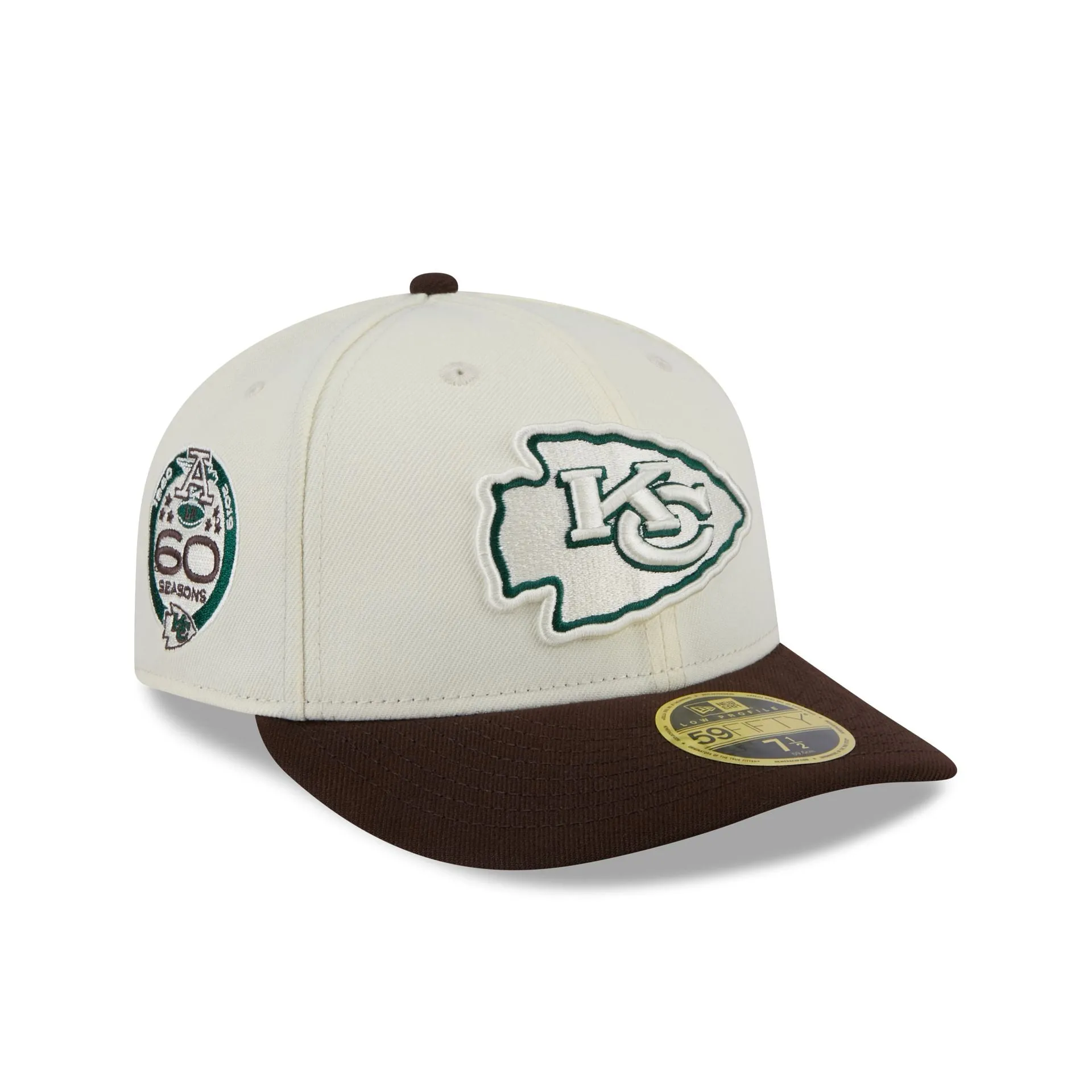 Kansas City Chiefs Mahogany Dust Low Profile 59FIFTY Fitted Hat sold by New Era