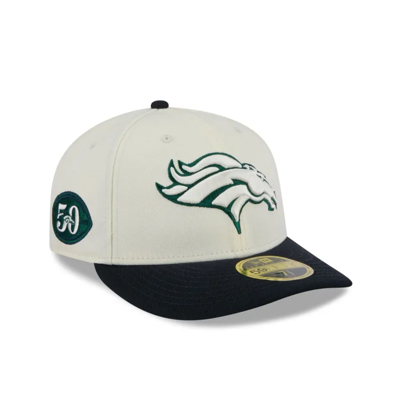Denver Broncos Mahogany Dust Low Profile 59FIFTY Fitted Hat sold by New Era