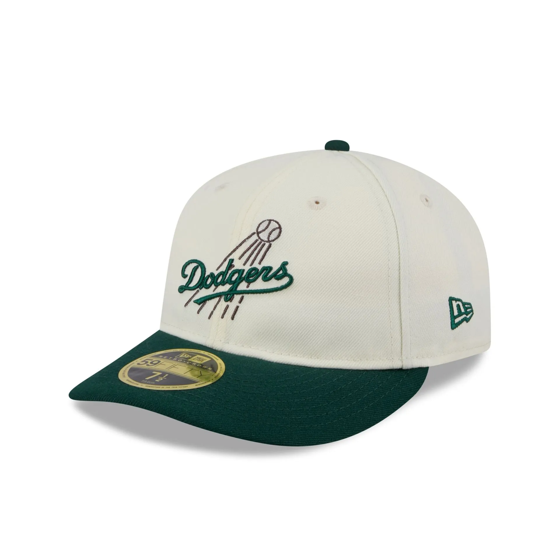 Los Angeles Dodgers Forest Visor Retro Crown 9FIFTY Adjustable Hat sold by New Era product image thumbnail 3