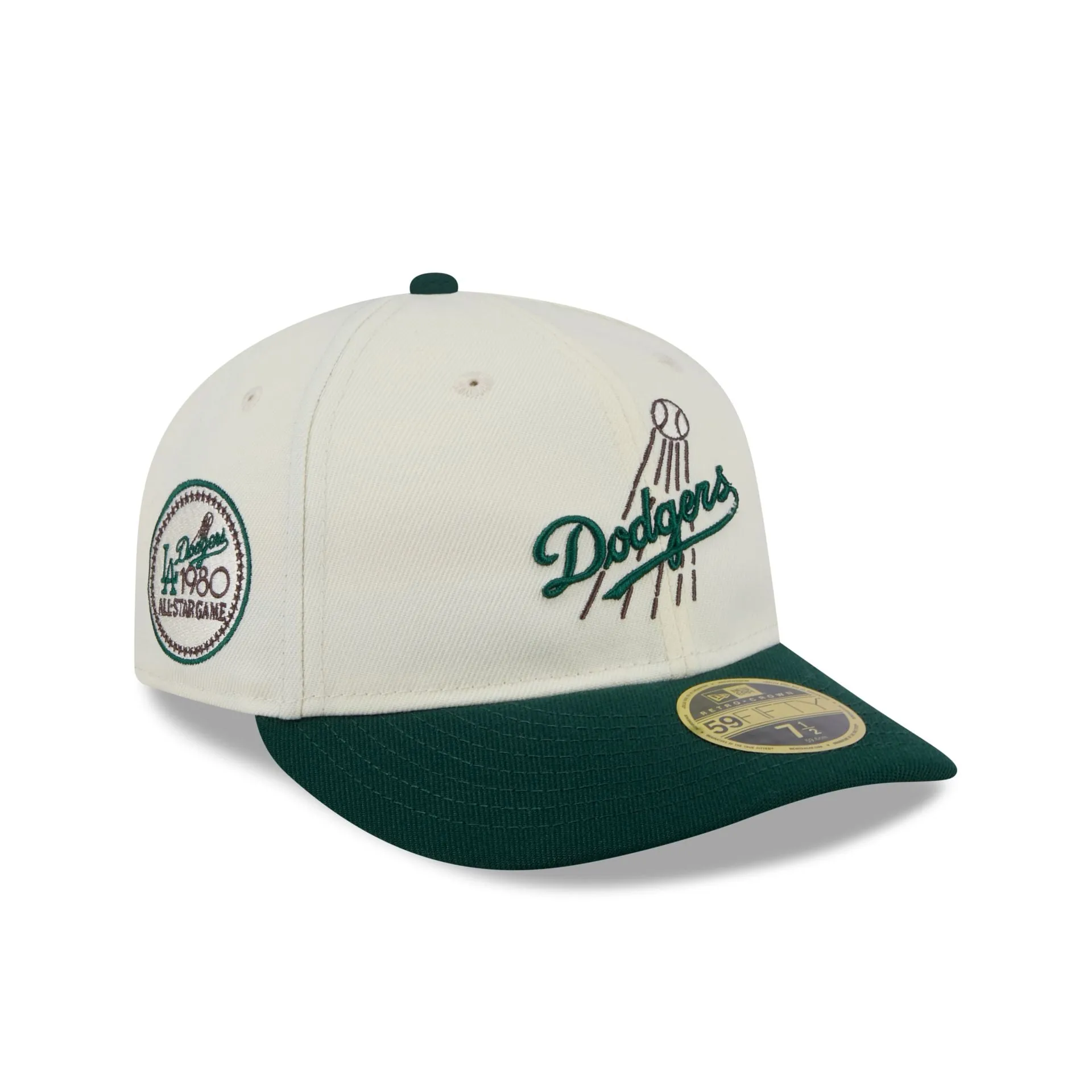 Los Angeles Dodgers Forest Visor Retro Crown 9FIFTY Adjustable Hat sold by New Era