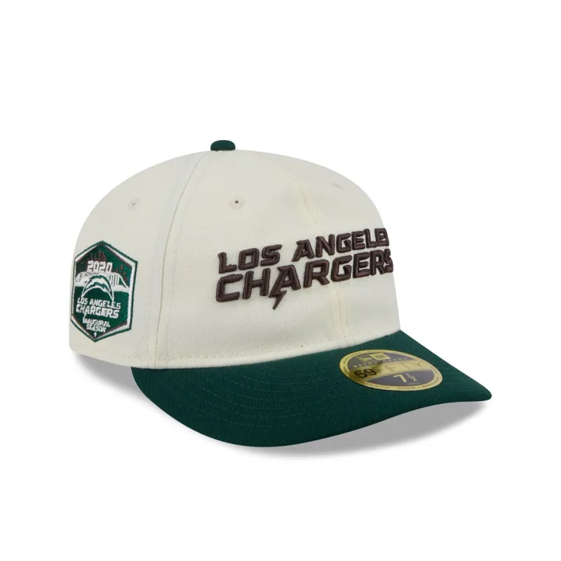 Los Angeles Chargers Forest Visor Retro Crown 9FIFTY Adjustable Hat sold by New Era
