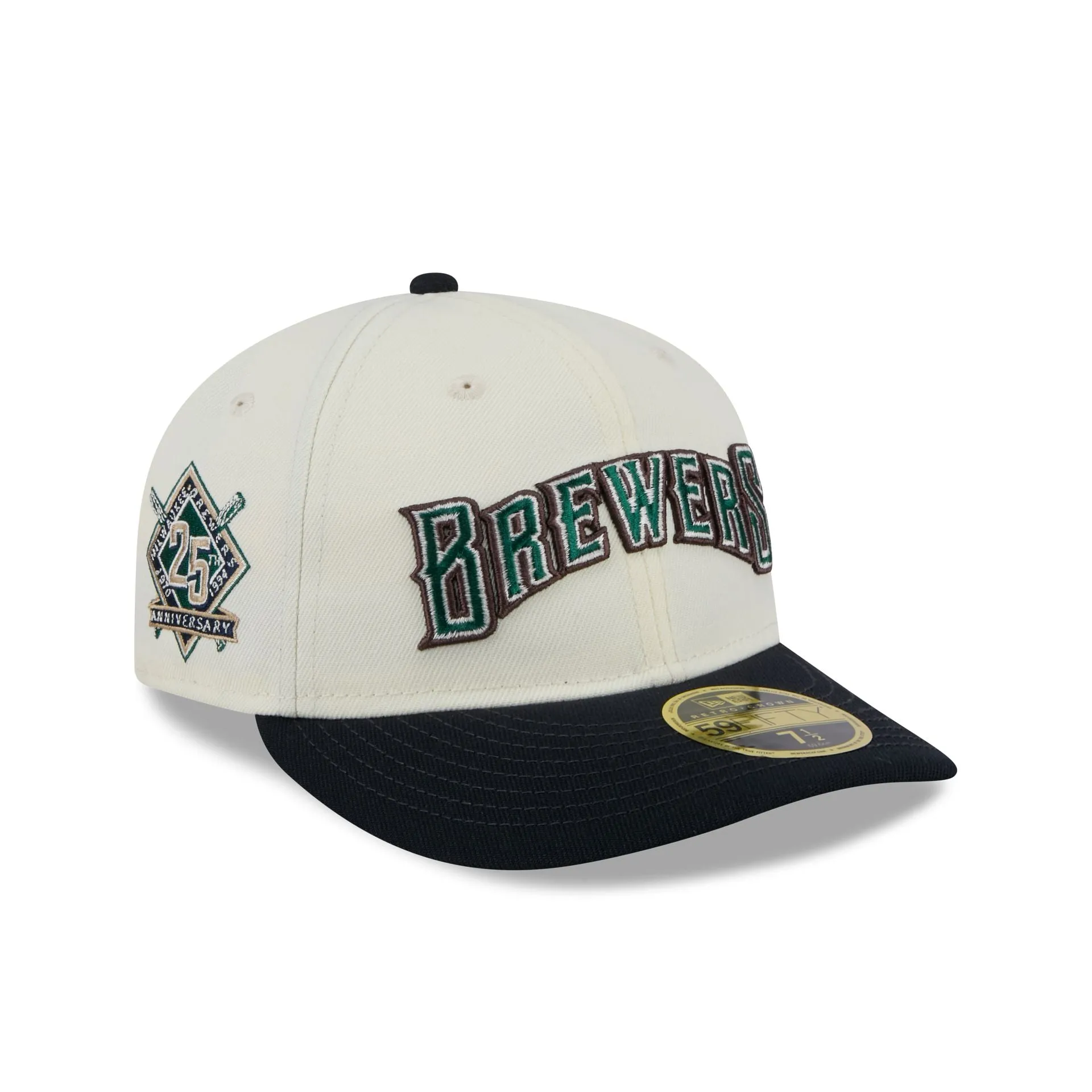 Milwaukee Brewers Forest Visor Retro Crown 9FIFTY Adjustable Hat sold by New Era