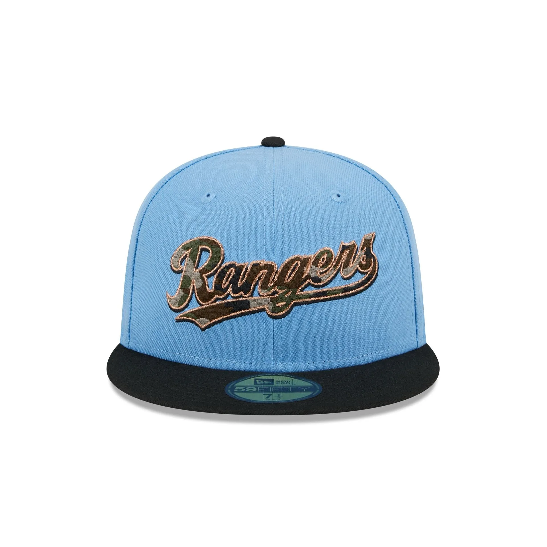 Texas Rangers Camo Fill 59FIFTY Fitted Hat sold by New Era product image thumbnail 2