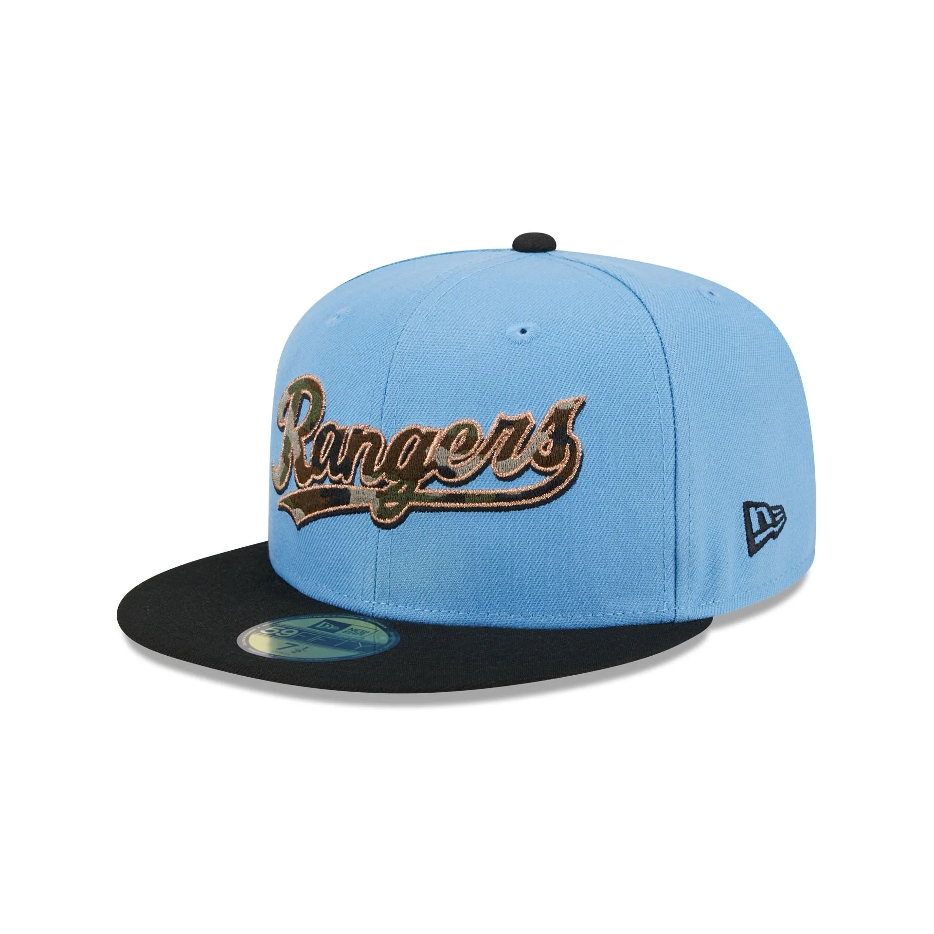 Texas Rangers Camo Fill 59FIFTY Fitted Hat sold by New Era product image thumbnail 3
