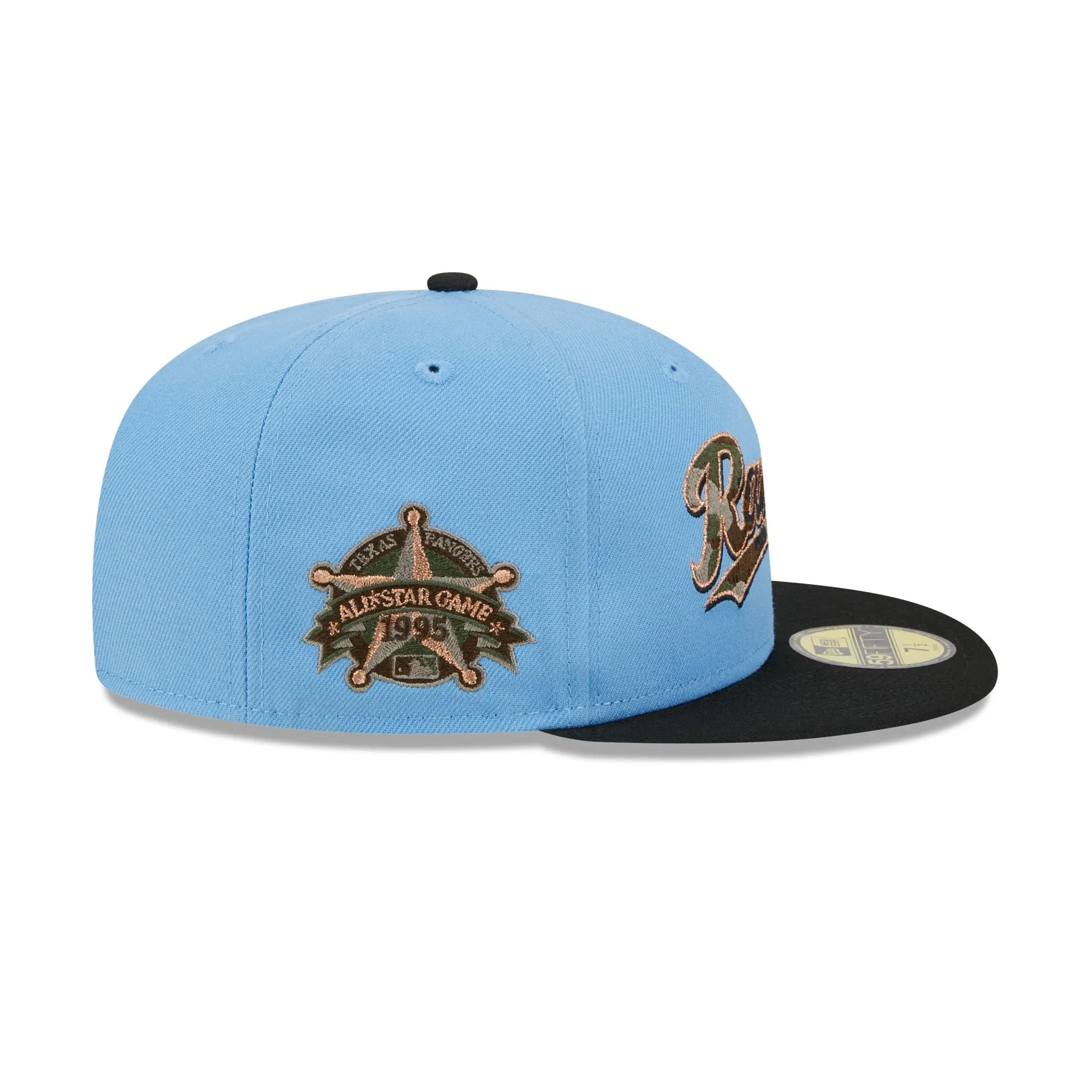 Texas Rangers Camo Fill 59FIFTY Fitted Hat sold by New Era product image thumbnail 4