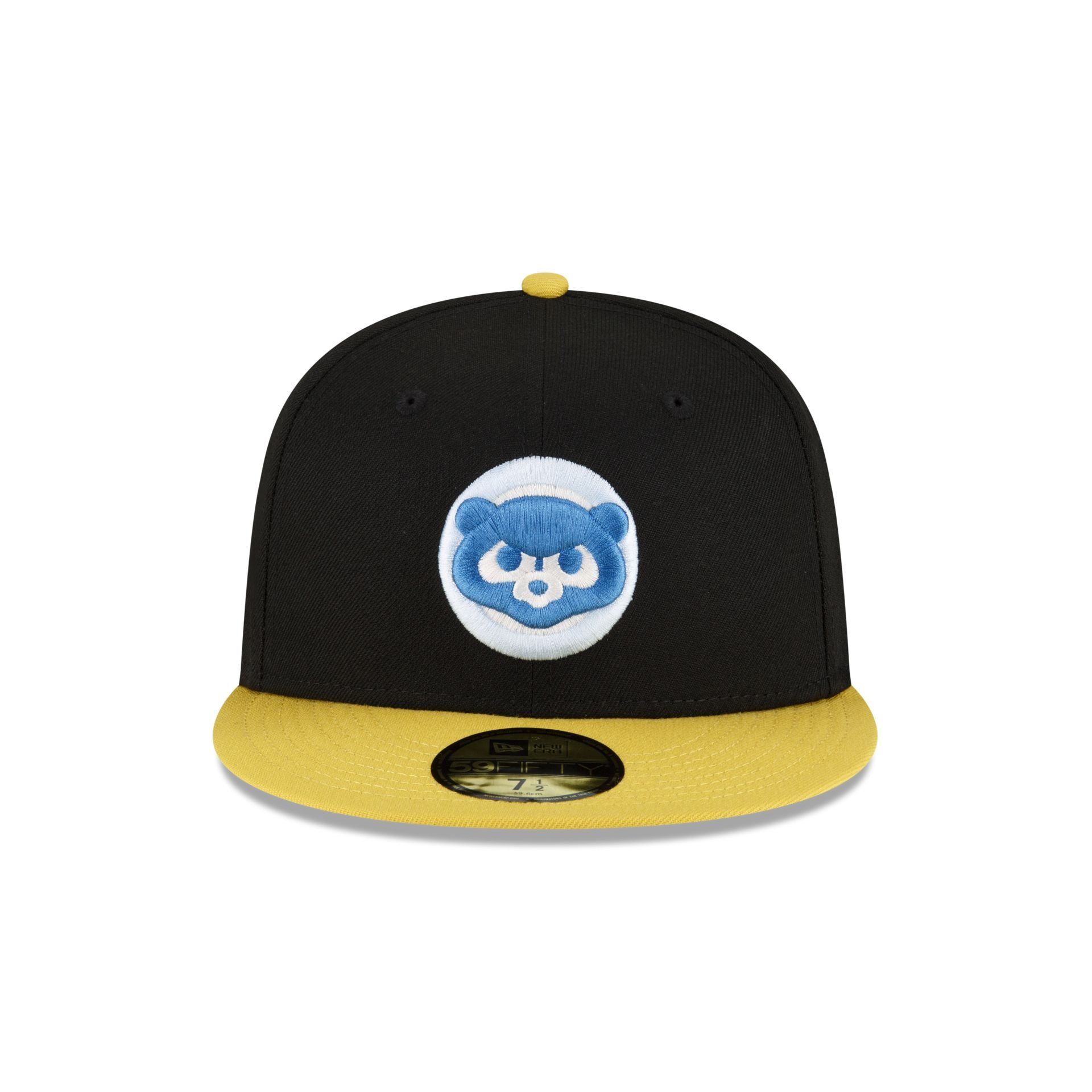 Chicago Cubs Chartreuse Visor 59FIFTY Fitted Hat sold by New Era product image thumbnail 2