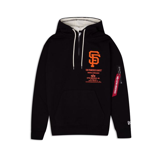 Alpha Industries X San Francisco Giants Zipper Hoodie sold by New Era