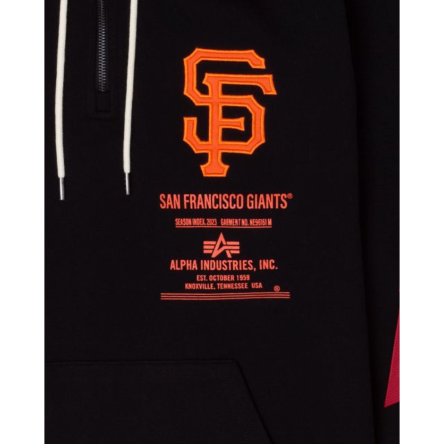 Alpha Industries X San Francisco Giants Zipper Hoodie sold by New Era product image thumbnail 3
