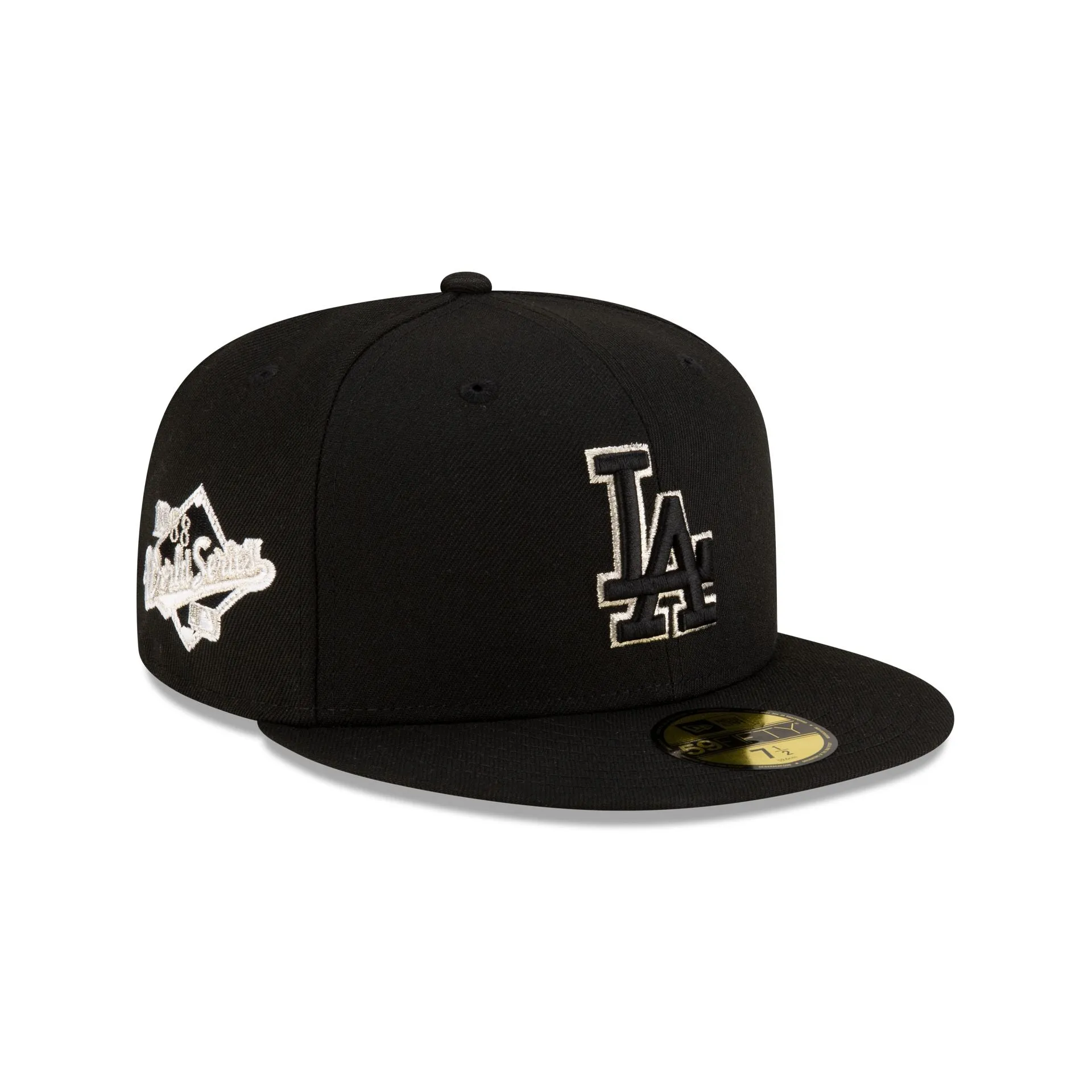 Undefeated x Los Angeles Dodgers All Black 59FIFTY Fitted Hat sold by New Era