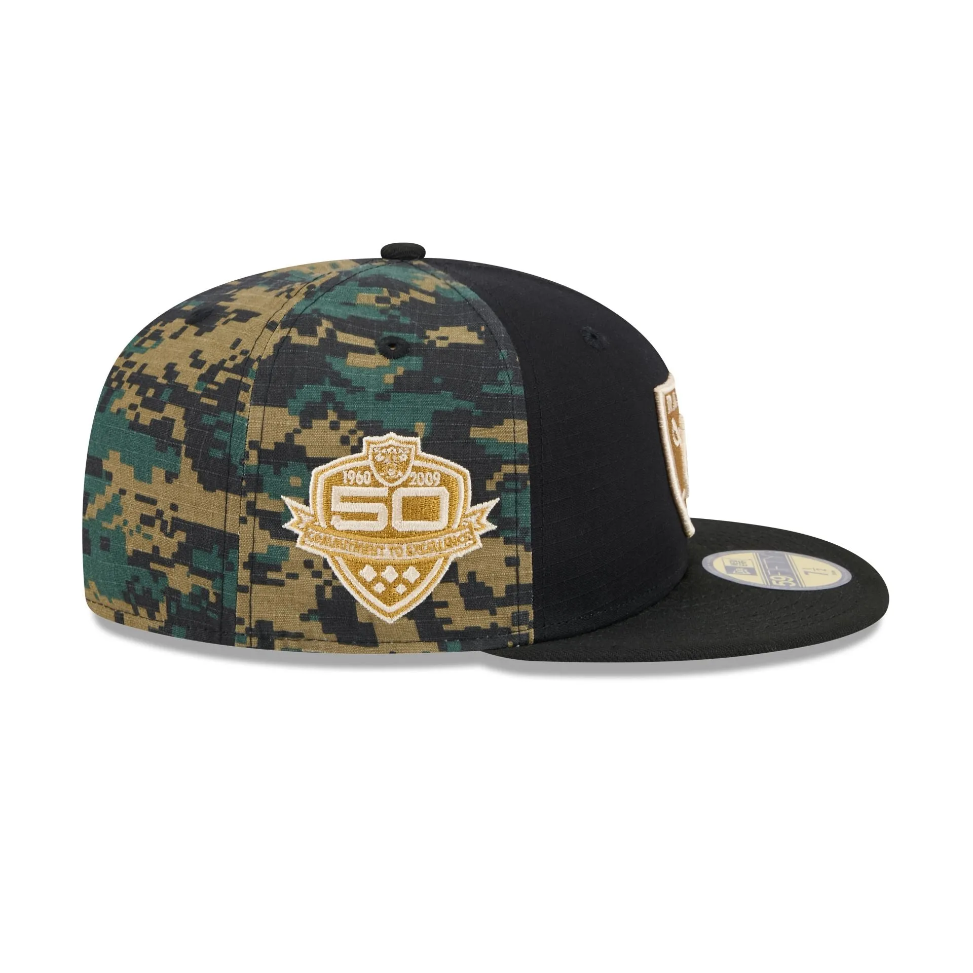 Las Vegas Raiders Digi Camo 59FIFTY Fitted Hat sold by New Era product image thumbnail 4