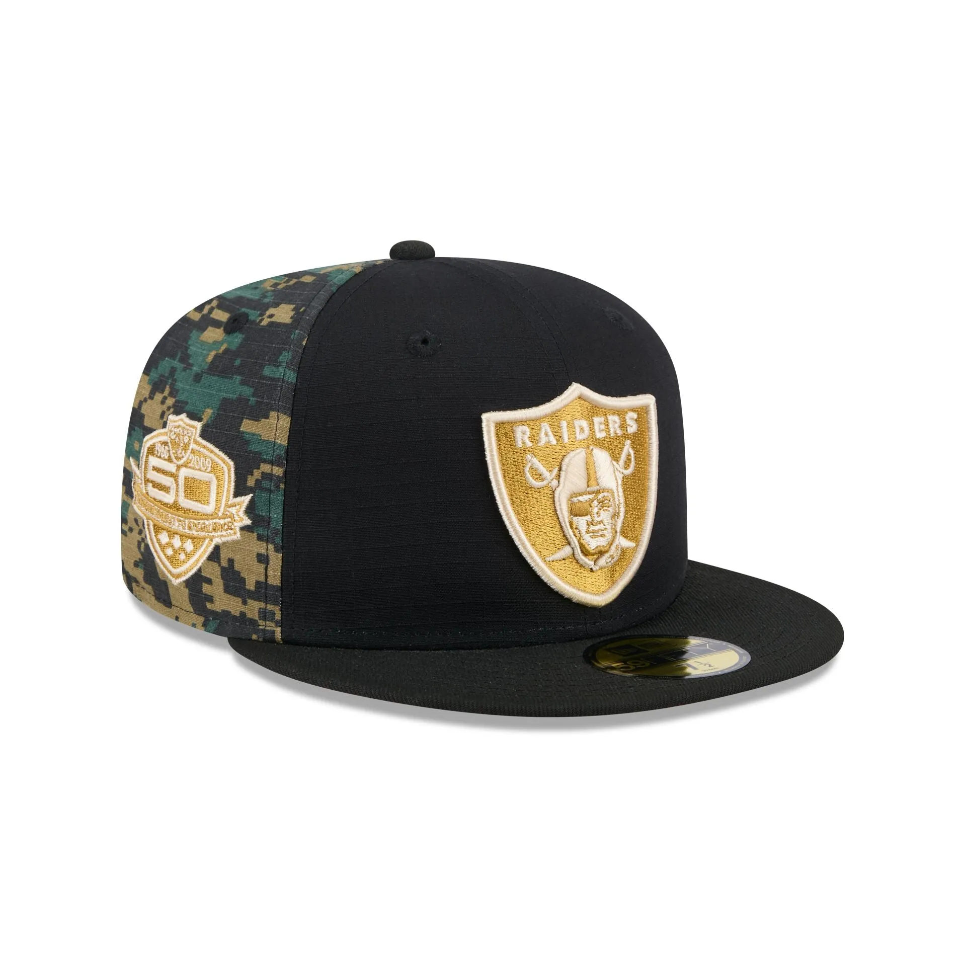 Las Vegas Raiders Digi Camo 59FIFTY Fitted Hat sold by New Era