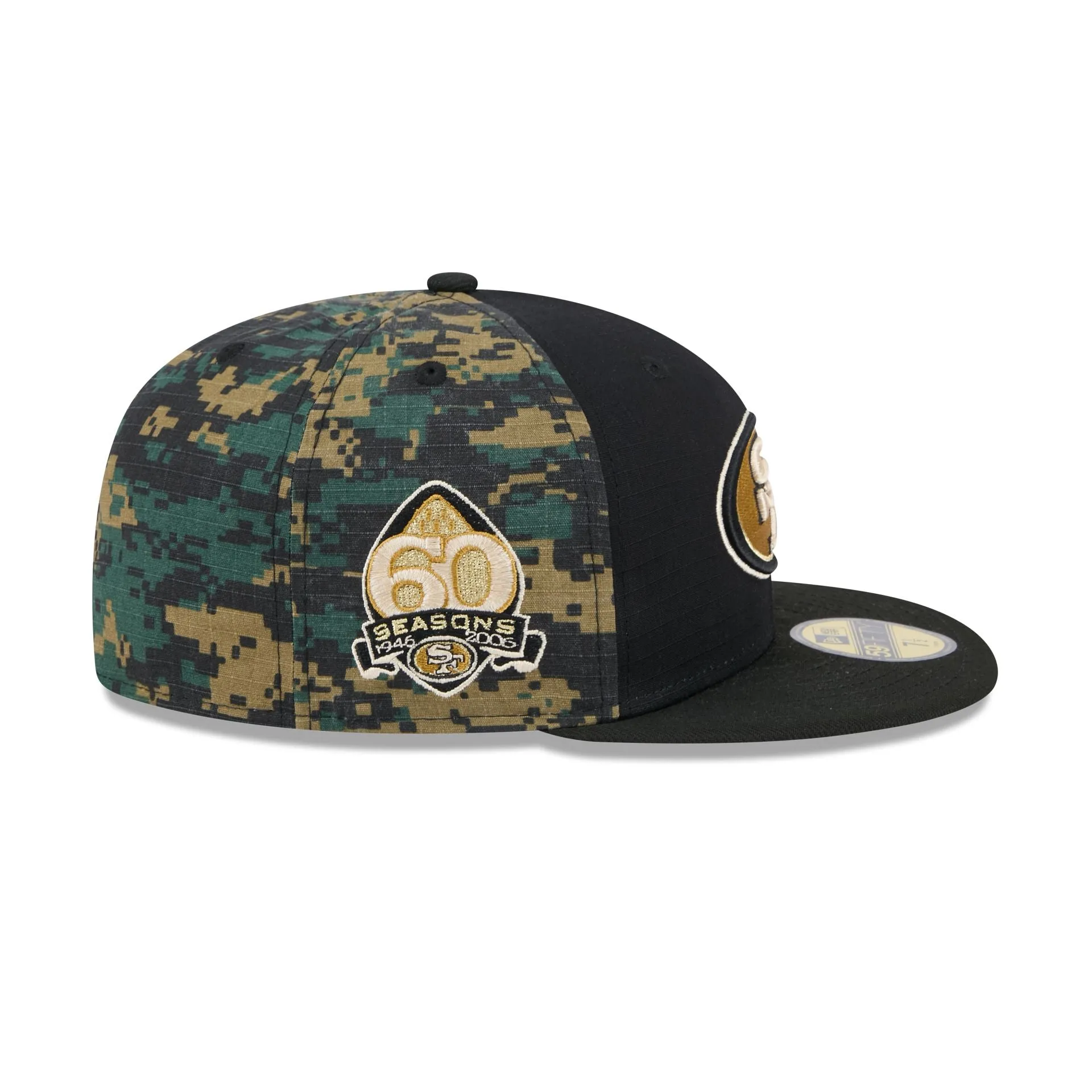 San Francisco 49ers Digi Camo 59FIFTY Fitted Hat sold by New Era product image thumbnail 4