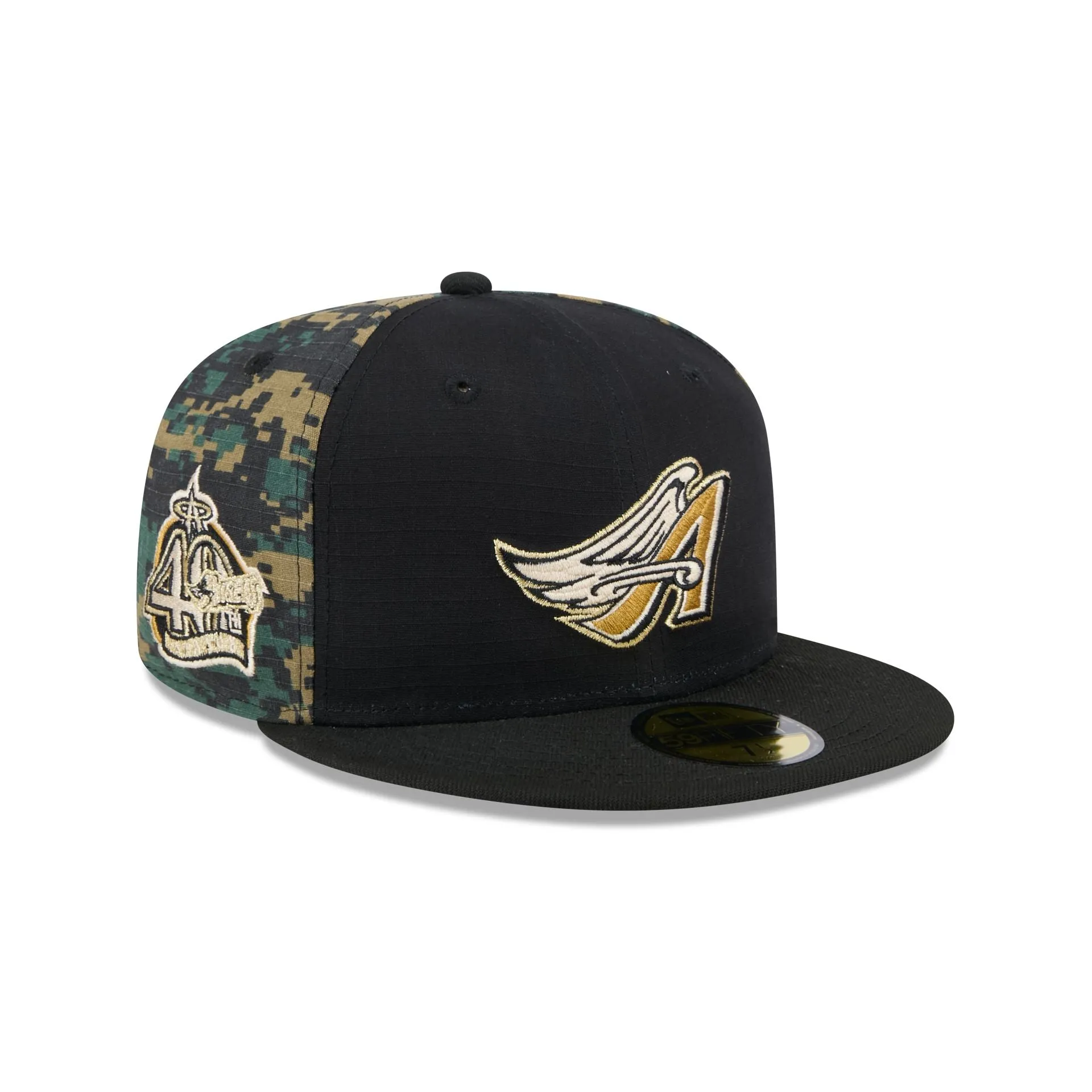 Los Angeles Angels Digi Camo 59FIFTY Fitted Hat sold by New Era