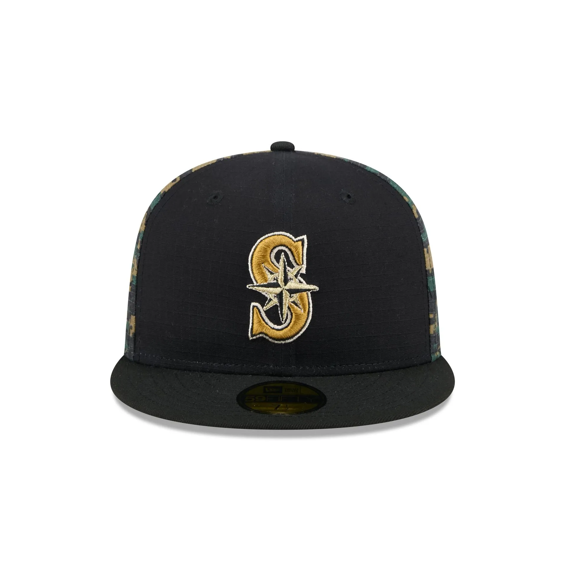 Seattle Mariners Digi Camo 59FIFTY Fitted Hat sold by New Era product image thumbnail 2