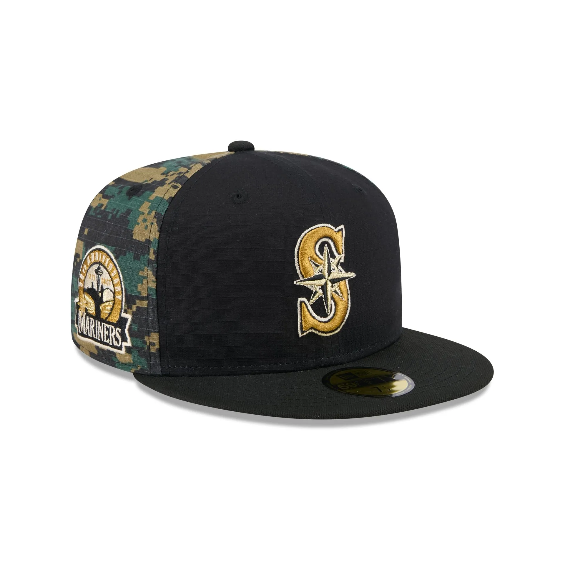 Seattle Mariners Digi Camo 59FIFTY Fitted Hat sold by New Era
