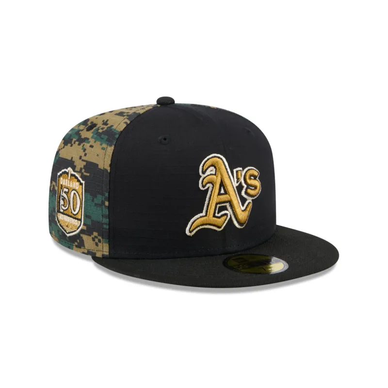 Oakland Athletics Digi Camo 59FIFTY Fitted Hat sold by New Era