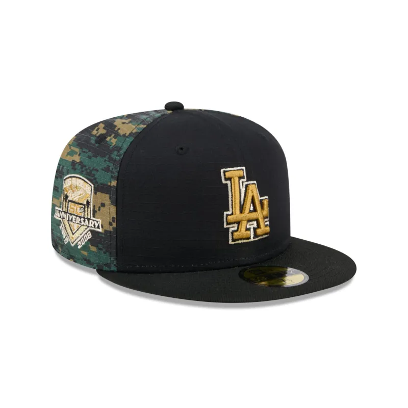Los Angeles Dodgers Digi Camo 59FIFTY Fitted Hat sold by New Era