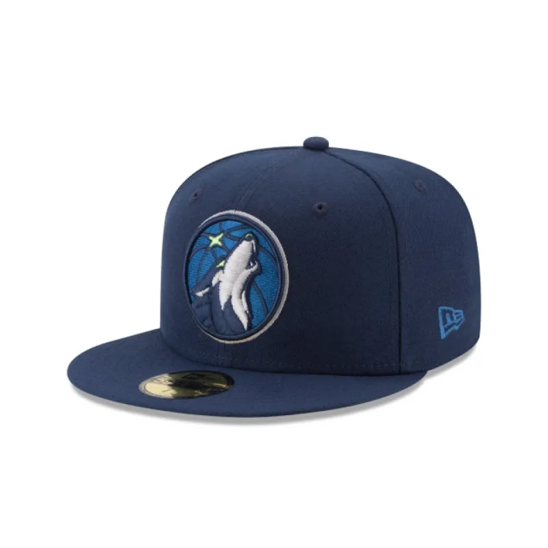 Minnesota Timberwolves Team Color 59FIFTY Fitted Hat sold by New Era