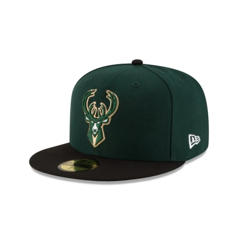 Milwaukee Bucks 2Tone 59FIFTY Fitted Hat sold by New Era