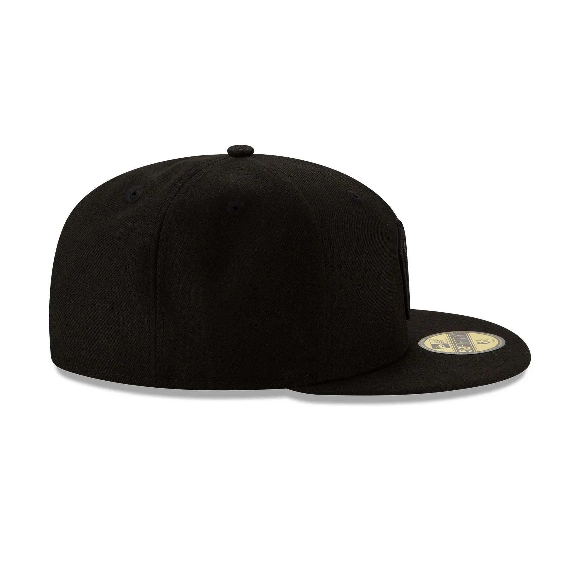 Milwaukee Brewers Black on Black 59FIFTY Fitted Hat sold by New Era product image thumbnail 5