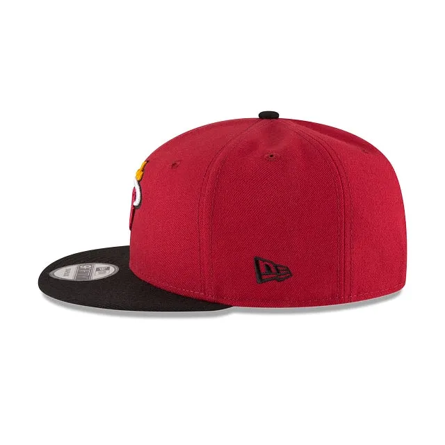 Miami Heat Two Tone 9FIFTY Snapback Hat sold by New Era product image thumbnail 5