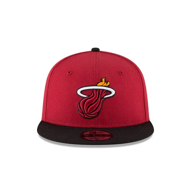 Miami Heat Two Tone 9FIFTY Snapback Hat sold by New Era product image thumbnail 2
