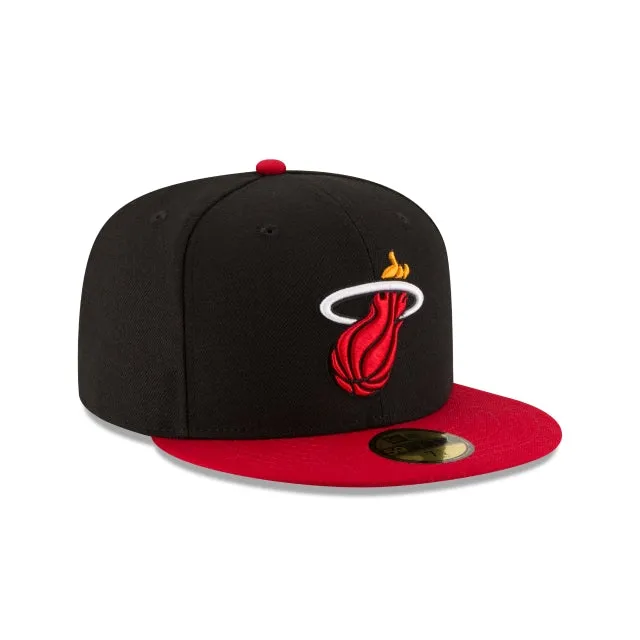 Miami Heat 2Tone 59FIFTY Fitted Hat sold by New Era product image thumbnail 3