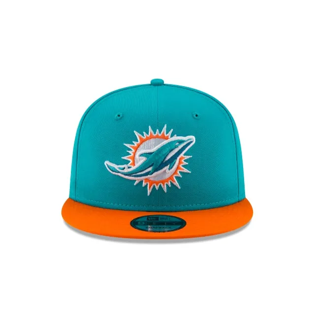 Miami Dolphins Two Tone 9FIFTY Snapback Hat sold by New Era product image thumbnail 2
